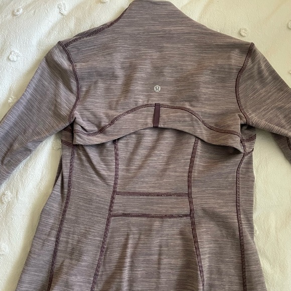 Lululemon jacket, sculpt jacket, define jacket, zip up, lulu, athletic jacket - Picture 4 of 4